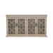 Kiara Light Honey Glass Door Accent Cabinet - 950858 - Vega Furniture