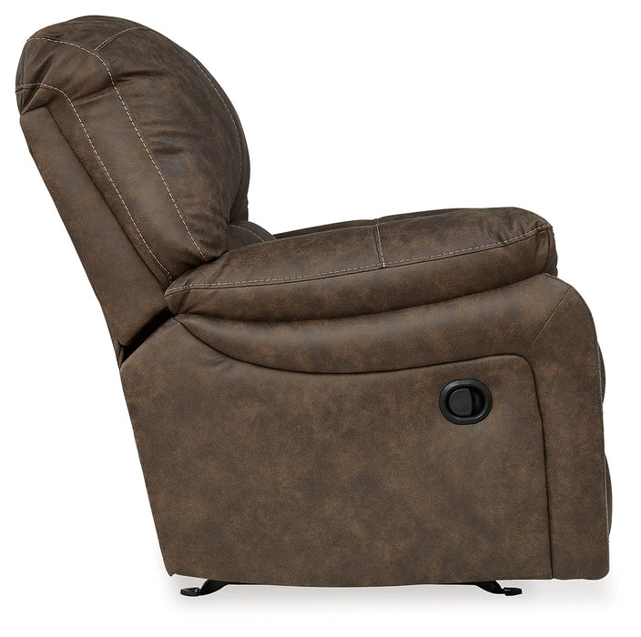 Kilmartin Chocolate Recliner - 4240425 - Vega Furniture