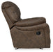 Kilmartin Chocolate Recliner - 4240425 - Vega Furniture