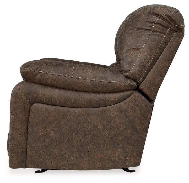 Kilmartin Chocolate Recliner - 4240425 - Vega Furniture