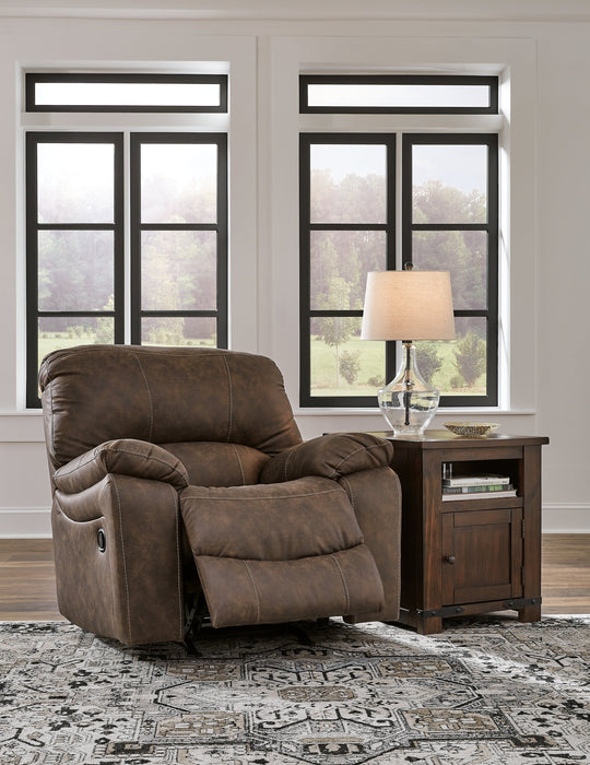 Kilmartin Chocolate Recliner - 4240425 - Vega Furniture