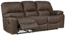 Kilmartin Chocolate Reclining Sofa - 4240488 - Vega Furniture