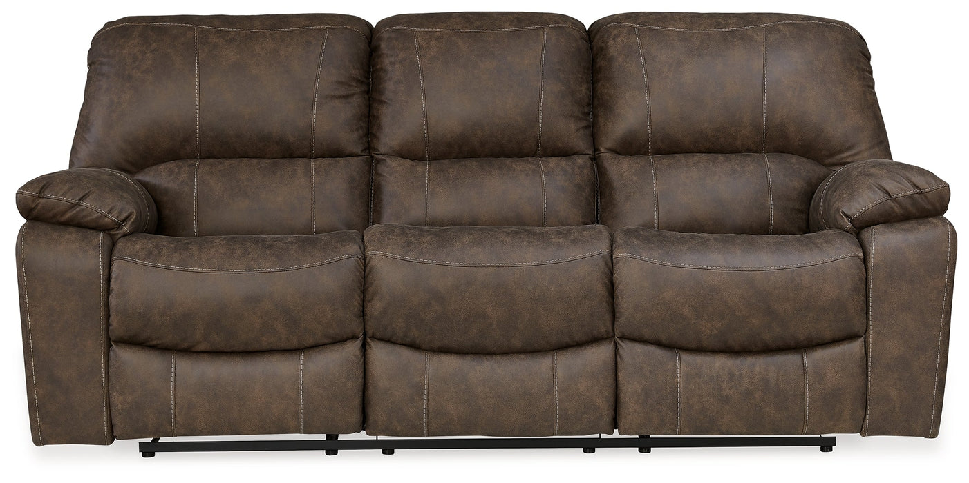 Kilmartin Chocolate Reclining Sofa - 4240488 - Vega Furniture