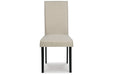 Kimonte Dark Brown/Beige Dining Chair, Set of 2 - D250-05 - Vega Furniture