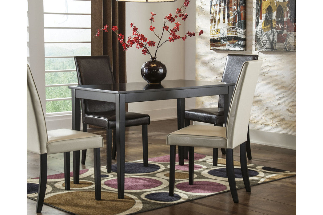 Kimonte Dark Brown Dining Table - D250-25 - Vega Furniture