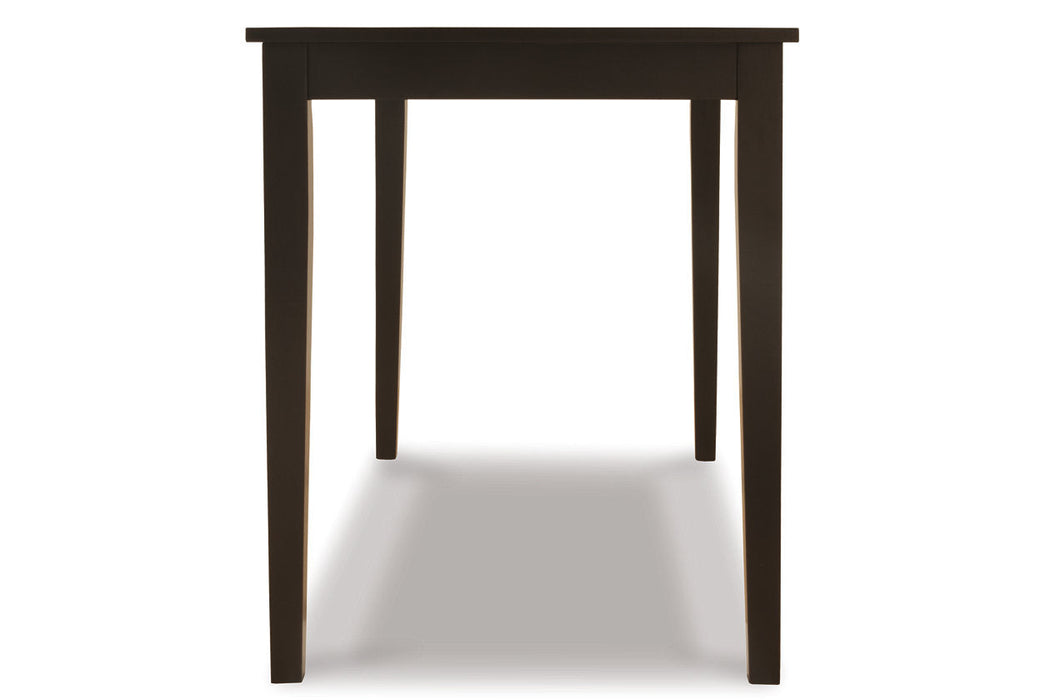 Kimonte Dark Brown Dining Table - D250-25 - Vega Furniture