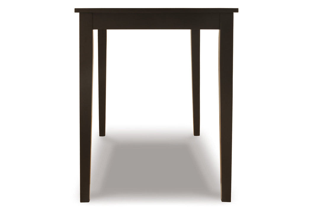 Kimonte Dark Brown Dining Table - D250-25 - Vega Furniture