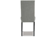 Kimonte Dark Brown/Gray Dining Chair, Set of 2 - D250-06 - Vega Furniture