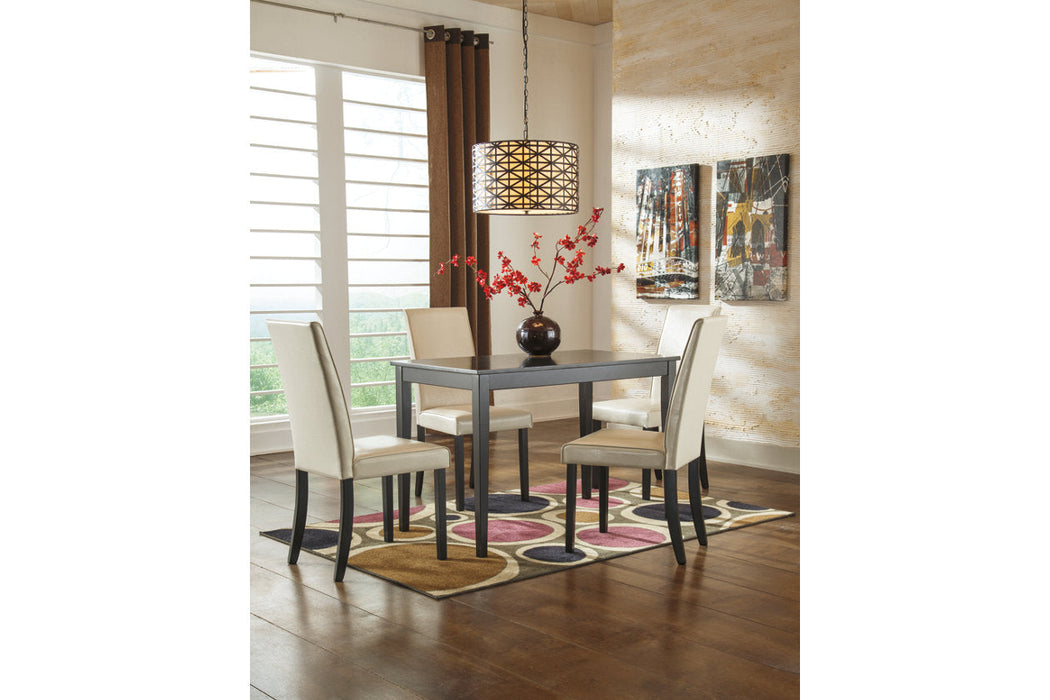 Kimonte Ivory Dining Chair, Set of 2 - D250-01 - Vega Furniture