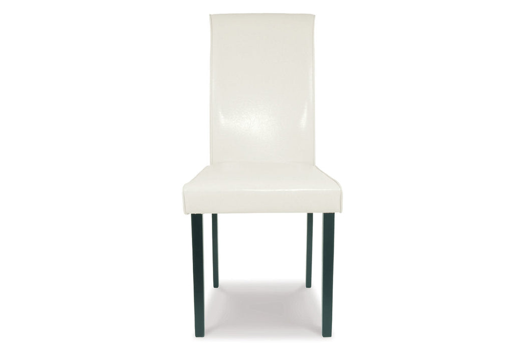 Kimonte Ivory Dining Chair, Set of 2 - D250-01 - Vega Furniture