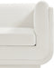 Kimora Linen Textured Fabric Chair Cream - 151Cream-C - Vega Furniture