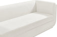 Kimora Linen Textured Fabric Sofa Cream - 151Cream-S - Vega Furniture