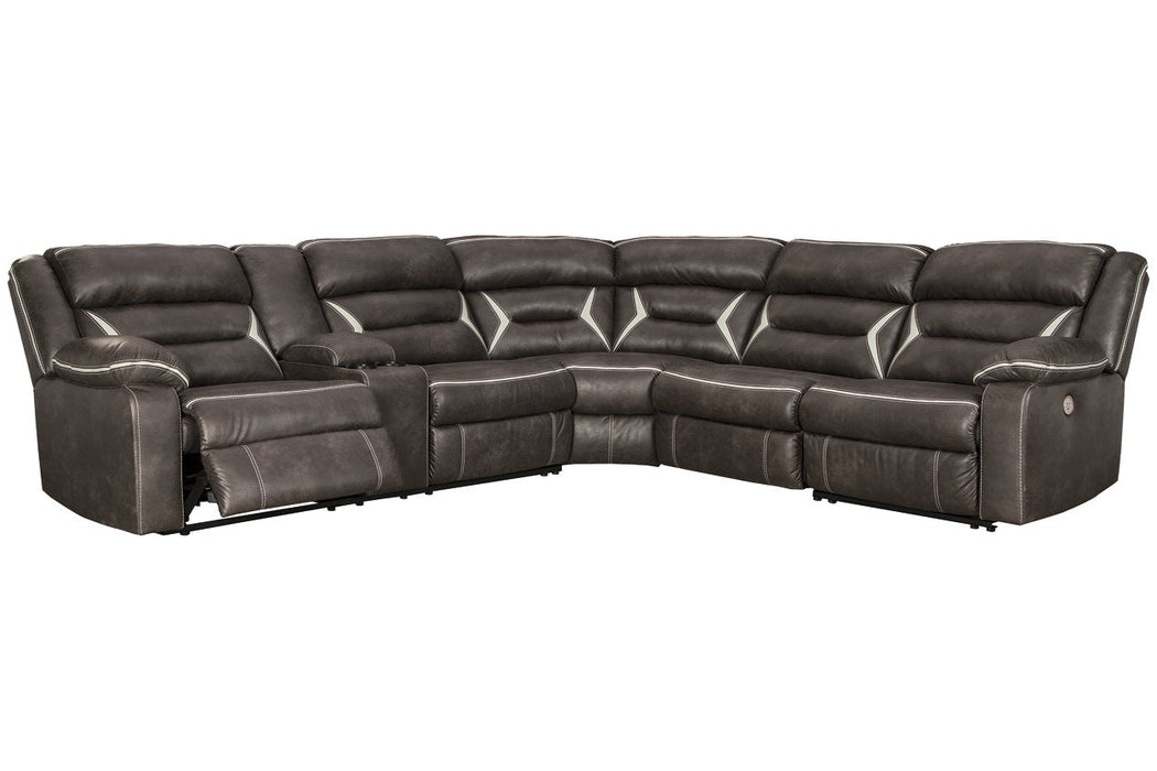 Kincord Midnight 4-Piece Power Reclining Sectional - SET | 1310459 | 1310462 | 1310477 | 1310446 - Vega Furniture