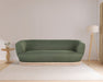 Kipton Green Boucle Fabric Sofa - 648Green-S - Vega Furniture