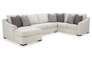 Koralynn Stone 3-Piece Sectional with Chaise - 54102S1 - Vega Furniture