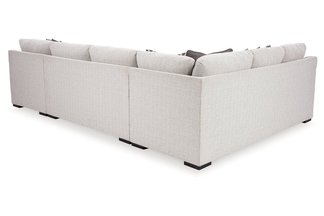 Koralynn Stone 3-Piece Sectional with Chaise - 54102S2 - Vega Furniture