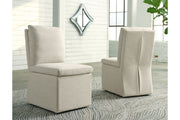 Krystanza Oatmeal Dining Chair, Set of 2 - D766-02 - Vega Furniture