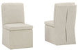 Krystanza Oatmeal Dining Chair, Set of 2 - D766-02 - Vega Furniture