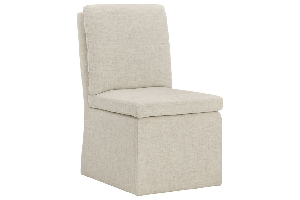 Krystanza Oatmeal Dining Chair, Set of 2 - D766-02 - Vega Furniture