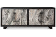 Lakenwood Black/Gray/Ivory Accent Cabinet - A4000534 - Vega Furniture