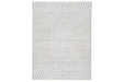 Lambworth Gray/Cream Medium Rug - R405342 - Vega Furniture