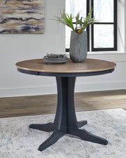 Landocken Brown/Blue Dining Table - D502-15 - Vega Furniture