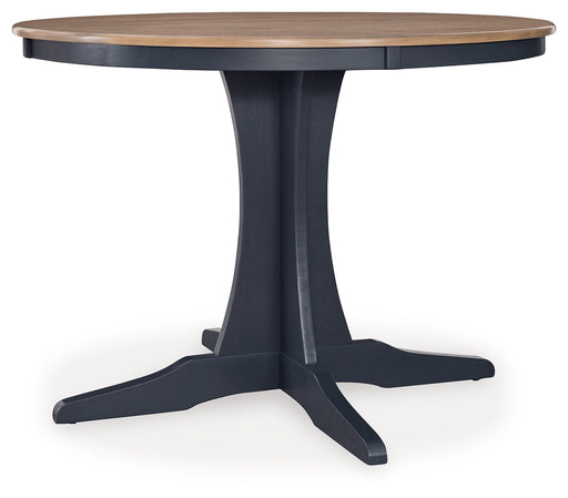 Landocken Brown/Blue Dining Table - D502-15 - Vega Furniture