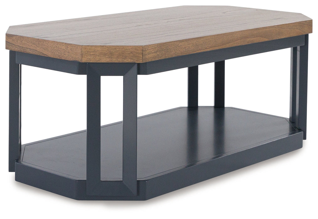 LANDOCKEN Brown/Blue Table, Set of 3 - T402-13 - Vega Furniture