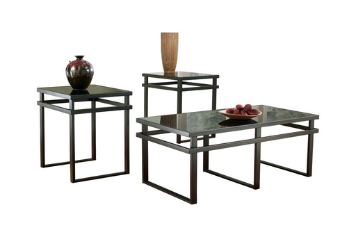 Laney Black Table, Set of 3 - T180-13 - Vega Furniture