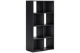 Langdrew Black Eight Cube Organizer - EA4957-4X2 - Vega Furniture