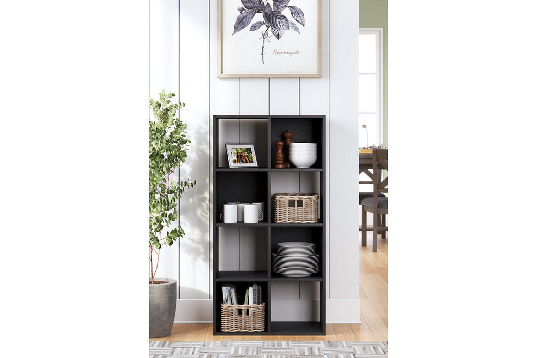 Langdrew Black Eight Cube Organizer - EA4957-4X2 - Vega Furniture