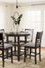 Langwest Brown Counter Height Dining Table and 4 Barstools (Set of 5) - D422-223 - Vega Furniture