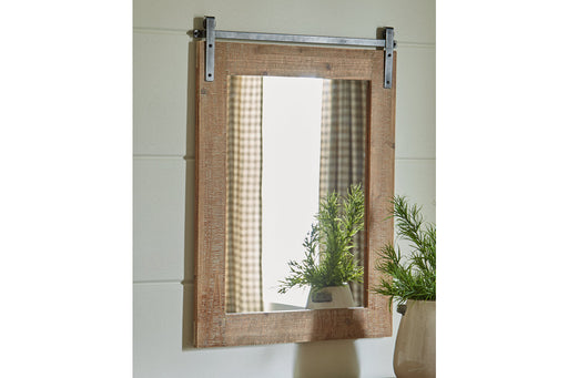 Lanie Antique Brown Accent Mirror - A8010223 - Vega Furniture