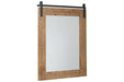 Lanie Antique Brown Accent Mirror - A8010223 - Vega Furniture