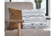 Lanston Caramel/Black/White Pillow, Set of 4 - A1000997 - Vega Furniture