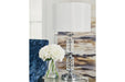 Laramae Chrome Finish Table Lamp - L428144 - Vega Furniture