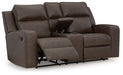 Lavenhorne Granite Reclining Loveseat with Console - 6330694 - Vega Furniture