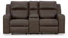 Lavenhorne Granite Reclining Loveseat with Console - 6330694 - Vega Furniture