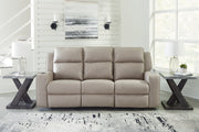 Lavenhorne Pebble Reclining Sofa with Drop Down Table - 6330789 - Vega Furniture