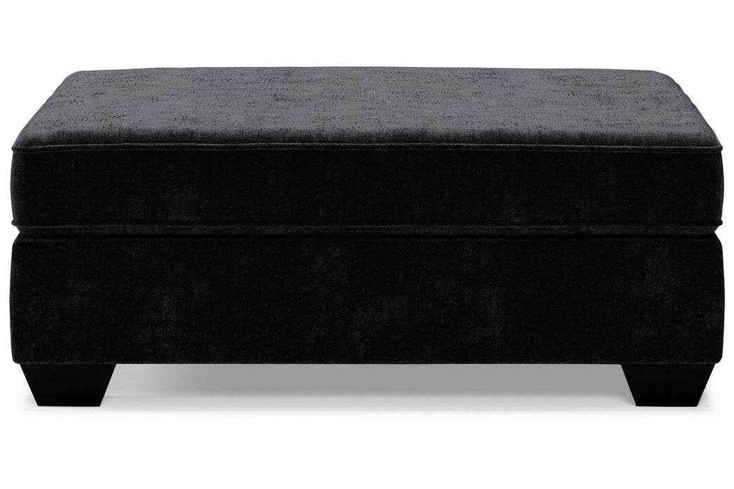 Lavernett Charcoal Oversized Accent Ottoman - 5960308 - Vega Furniture