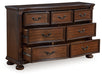 Lavinton Brown Dresser - B764-31 - Vega Furniture