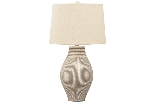 Layal Black Table Lamp - L235634 - Vega Furniture