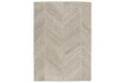 Leaford Taupe/Brown/Gray Large Rug - R405131 - Vega Furniture