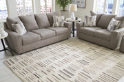 Leesdale Ivory/Brown/Black 8' x 10' Rug - R406421 - Vega Furniture