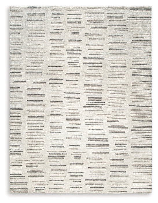 Leesdale Ivory/Brown/Black 8' x 10' Rug - R406421 - Vega Furniture