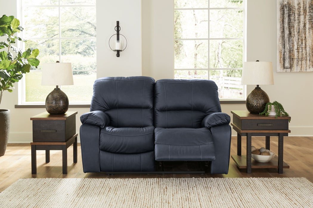 Leesworth Ocean Power Reclining Loveseat - U4380974 - Vega Furniture