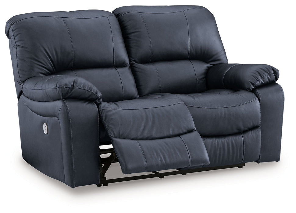 Leesworth Ocean Power Reclining Loveseat - U4380974 - Vega Furniture