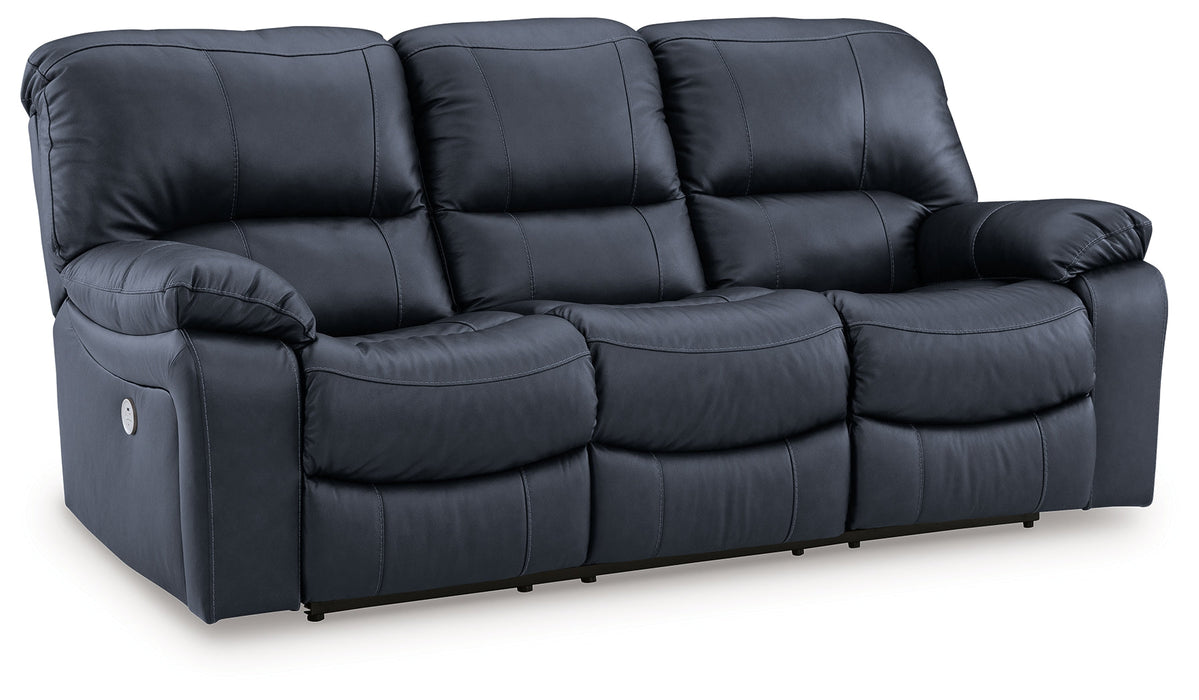 Leesworth Ocean Power Reclining Sofa - U4380987 - Vega Furniture