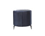 Leina Silver/Gray Velvet Chair - LEINASG-C - Vega Furniture