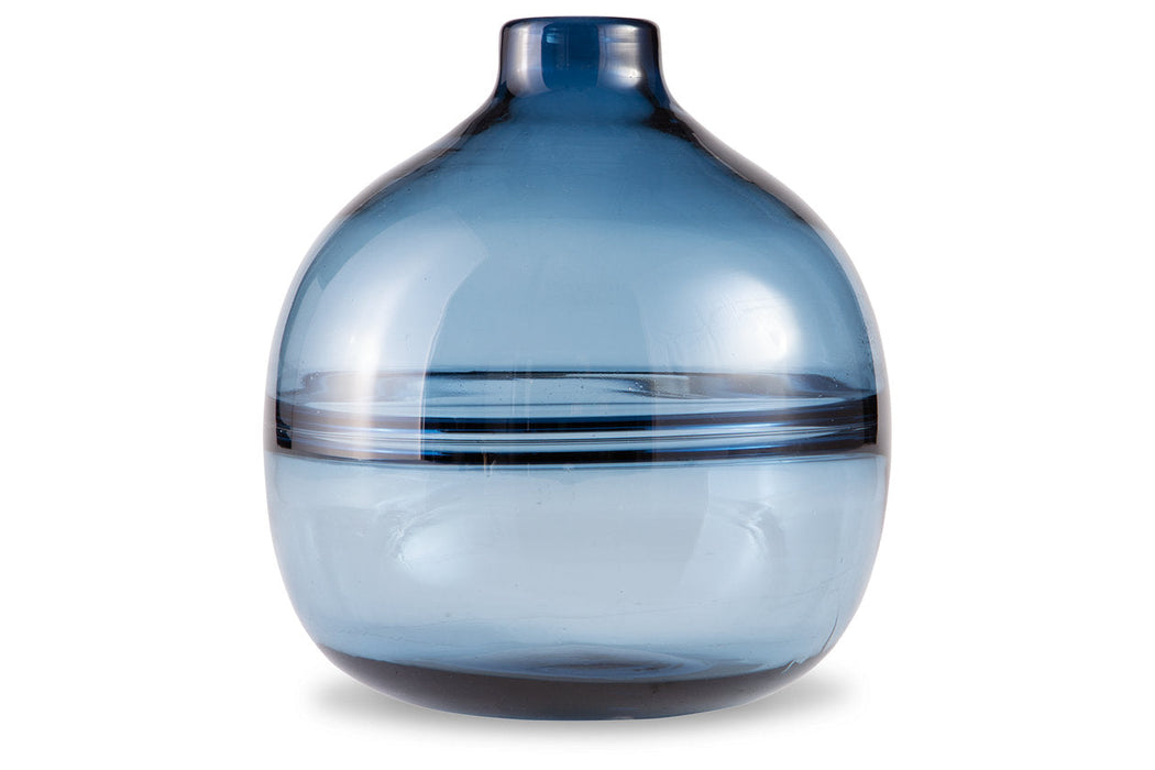 Lemmitt Navy Vase - A2000539 - Vega Furniture